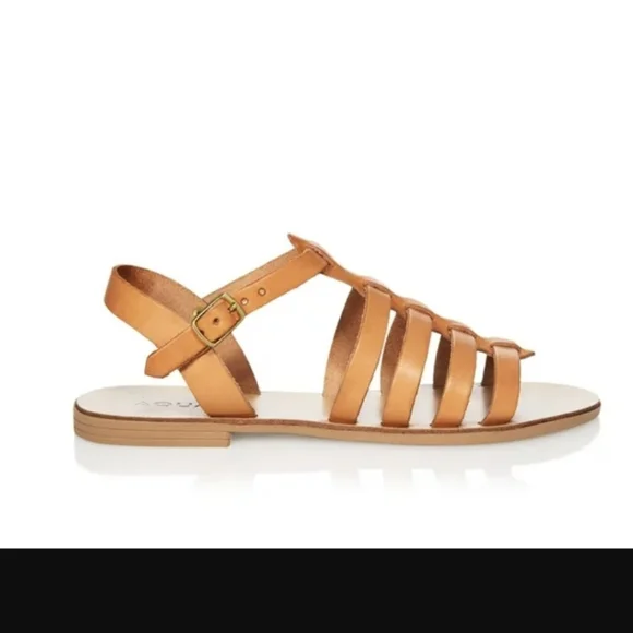 Aqua Emmie Leather Sandals size 39 - Picture 3 of 4